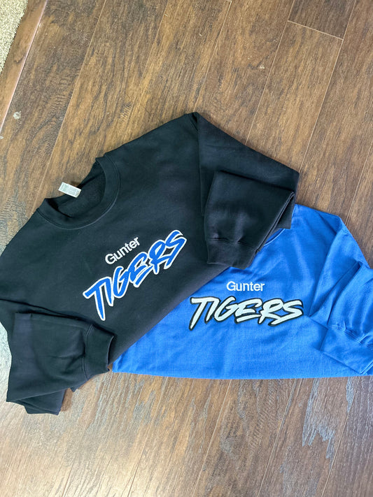 Gunter Tigers Sweatshirt-Embroidered