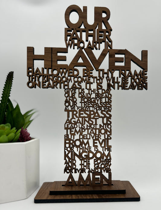 The Lord's Prayer Cross