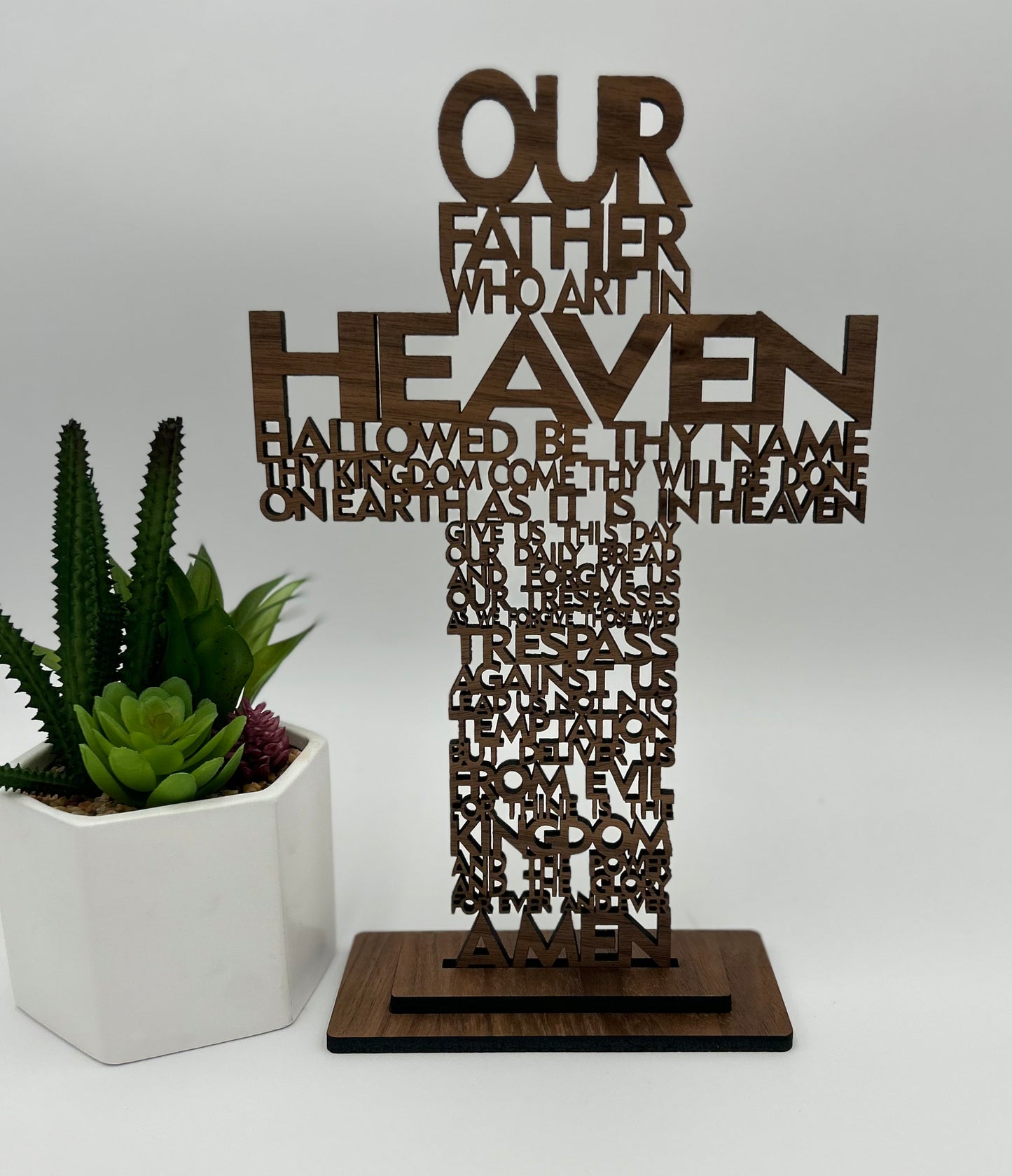 The Lord's Prayer Cross